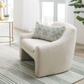 AVERO™ Emerson Curvy Accent Chair, Ochre Velvet