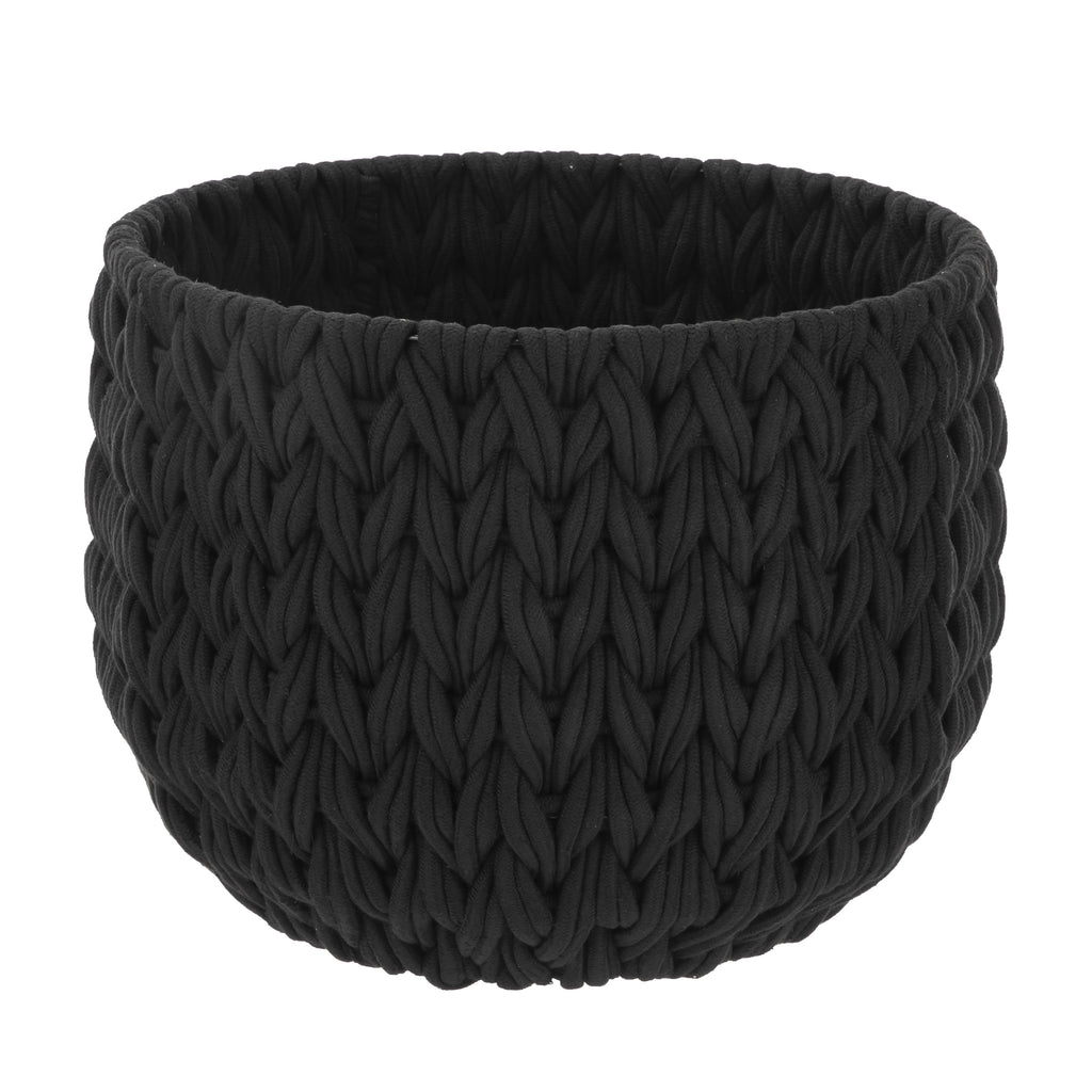 AVERO™ Extra Large White Woven Rope Decorative Storage Basket, 19 in x 15 in