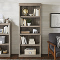 AVERO™ Glendale 5 Shelf Bookcase, Rustic Gray Finish - AVERO™