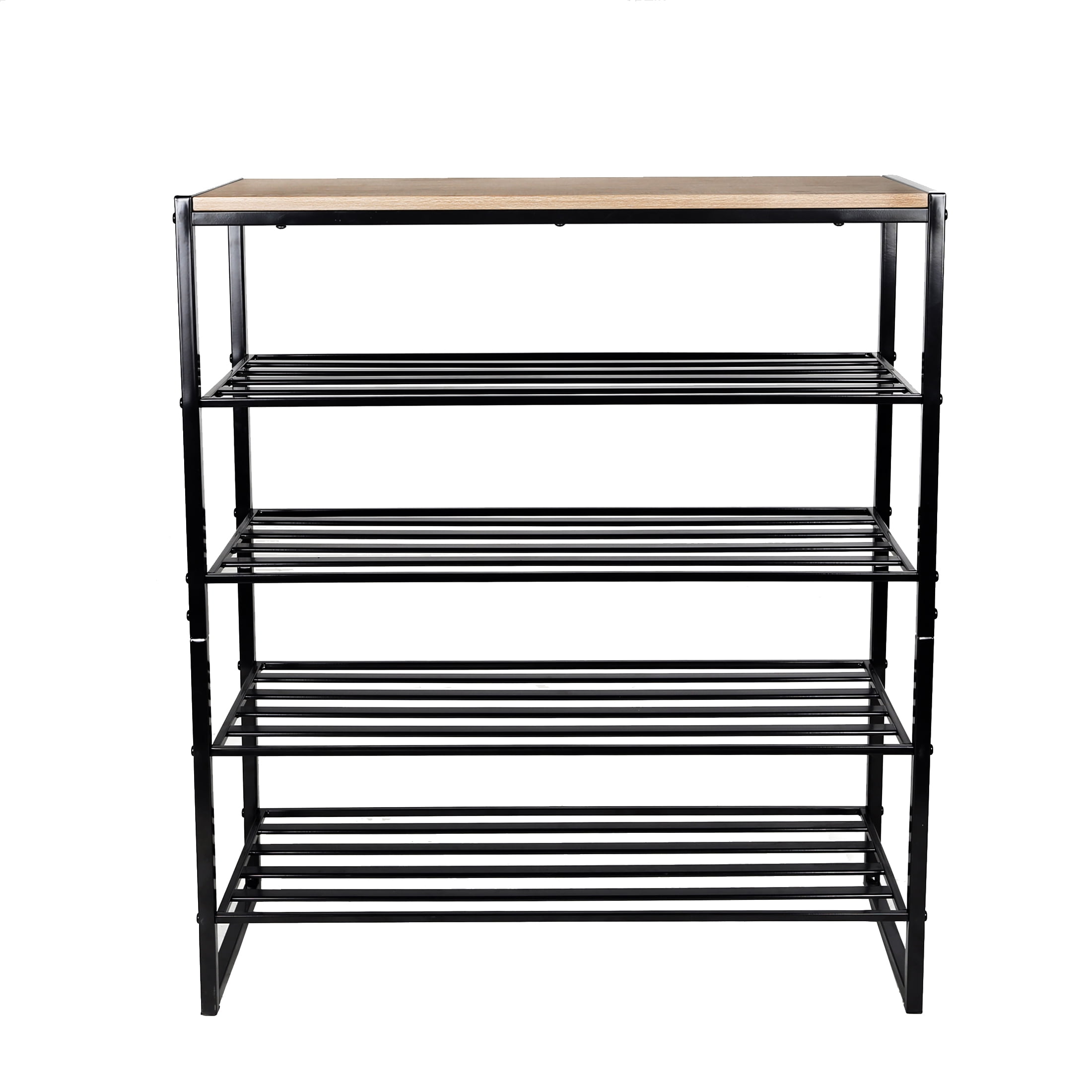 AVERO™ Jace 5-Tier Shoe Rack, Metal Steel, 15 Pairs of Shoes, Multi-Functional - AVERO™