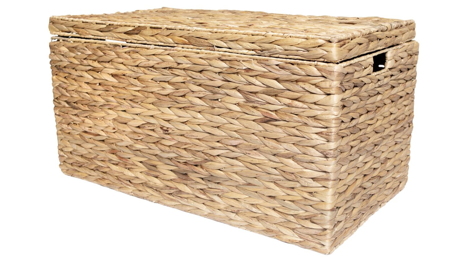 AVERO™ Natural Water Hyacinth Storage Trunk, Large - AVERO™