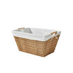 AVERO™ Resin Poly Rattan Laundry Basket with Liner, Adult - AVERO™