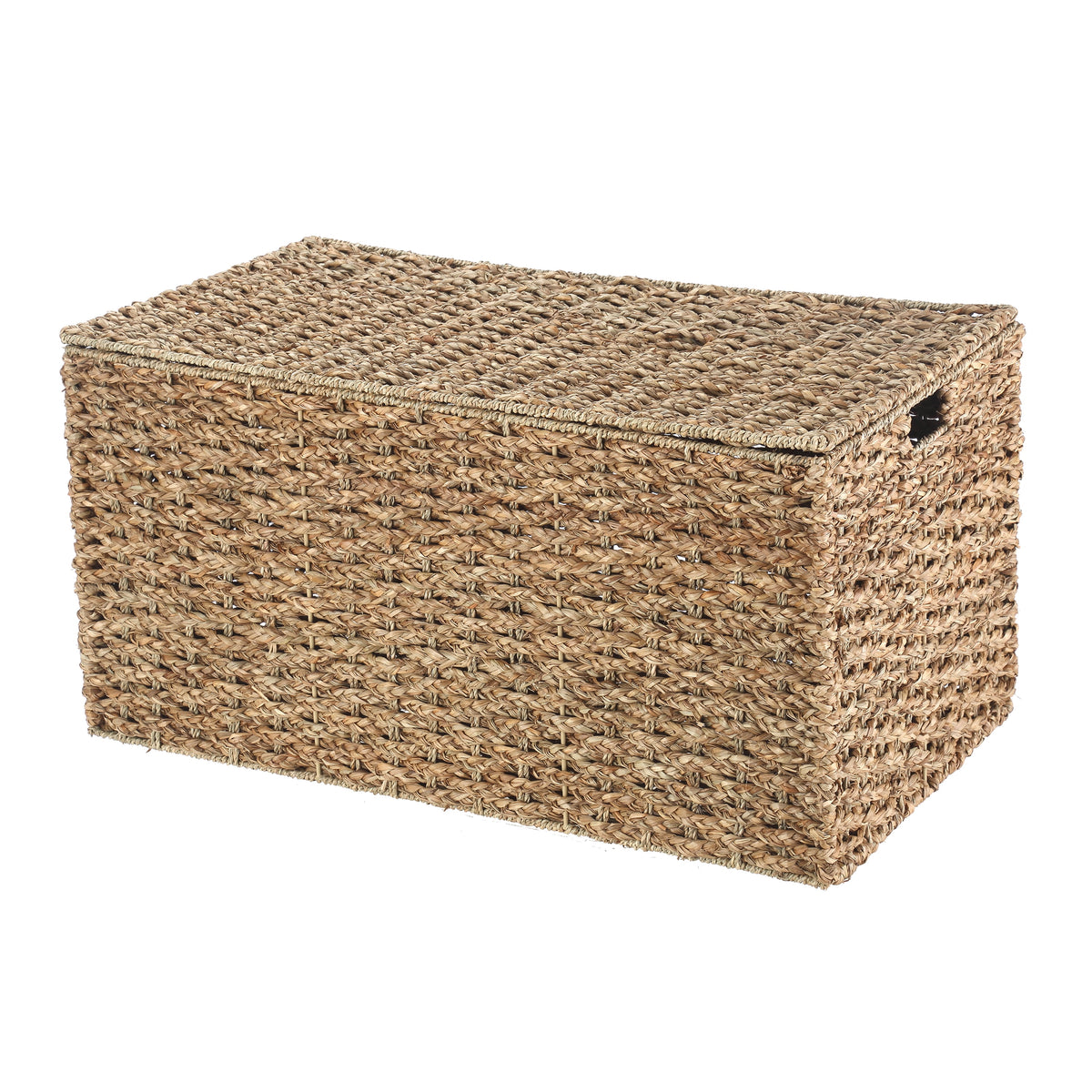 AVERO™ XL Braided Seagrass Storage Trunk - AVERO™