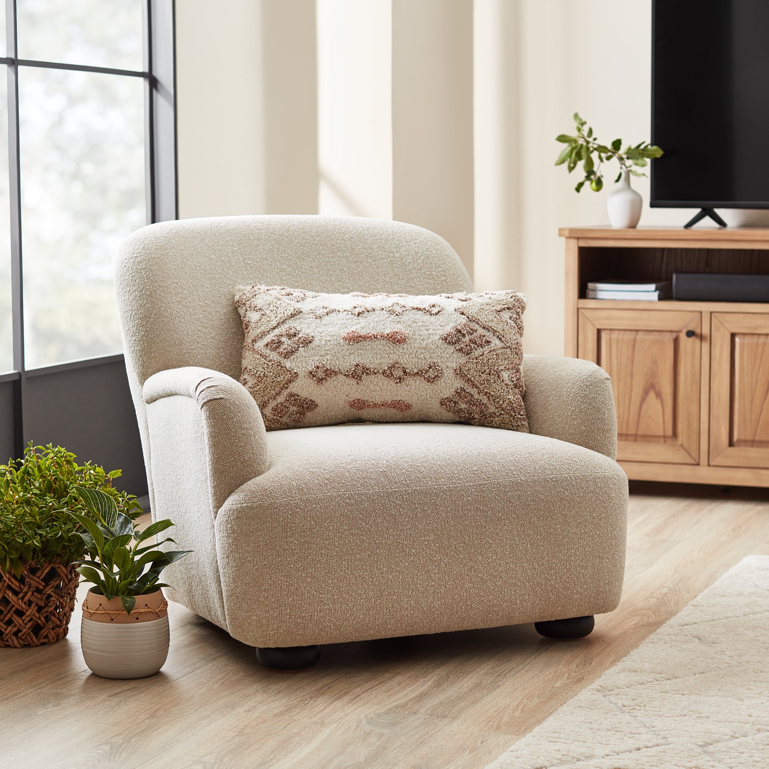 AVERO™ Waylen Accent Chair, Caramel Chenille