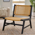 AVERO™ Vista Woven Accent Chair, Light Honey
