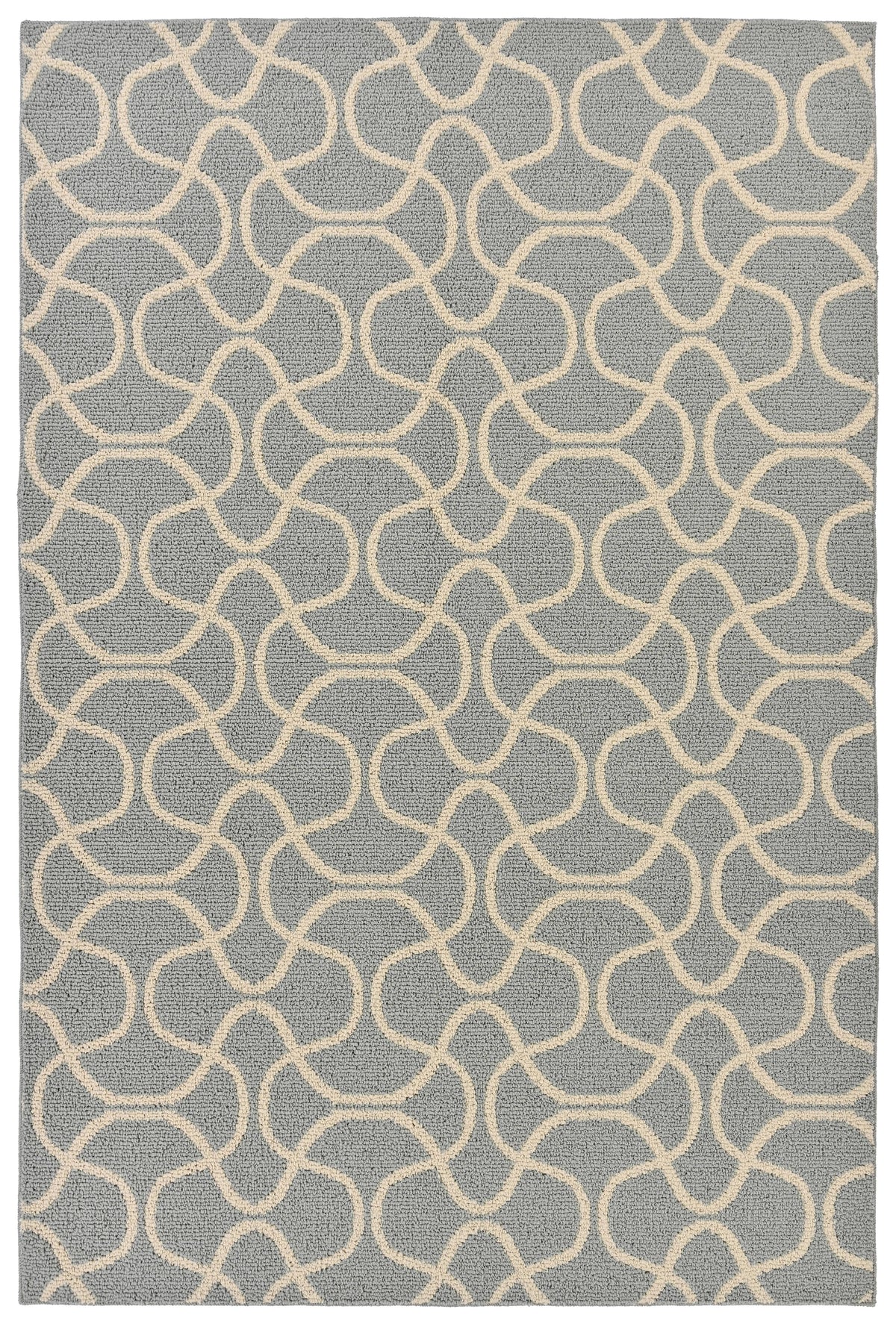 AVERO™ Drizzle Navy/White Indoor Area Rug, 7'6" x 9'6"