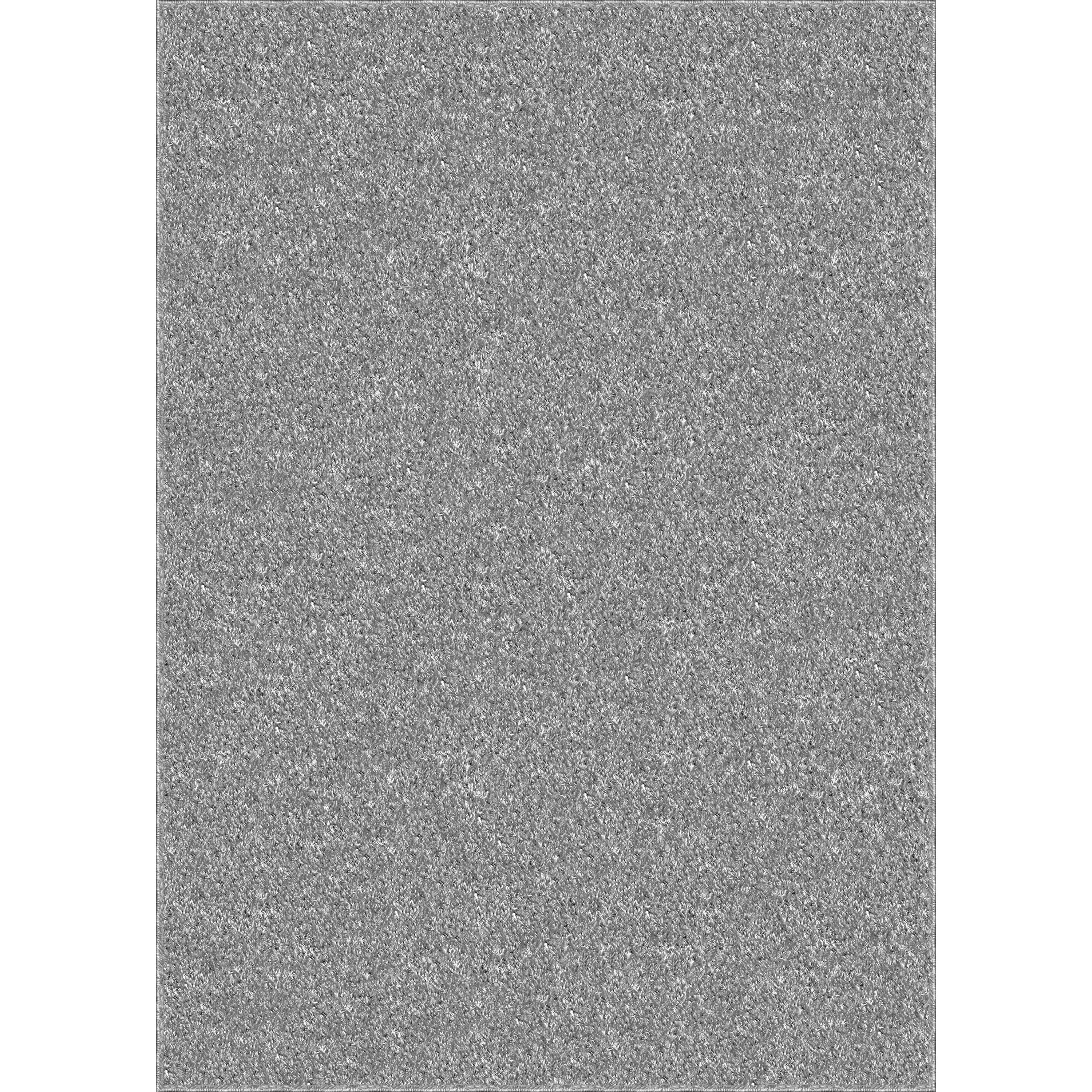 AVERO™ Gray Plush Shag Area Rug, 5' x 7' - AVERO™