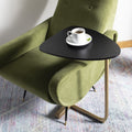 AVERO™ Kaiya Contemporary Glam C-Table, Black/Gold, Black/Gold - AVERO™
