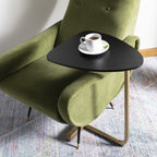 AVERO™ Kaiya Contemporary Glam C-Table, Black/Gold, Black/Gold - AVERO™