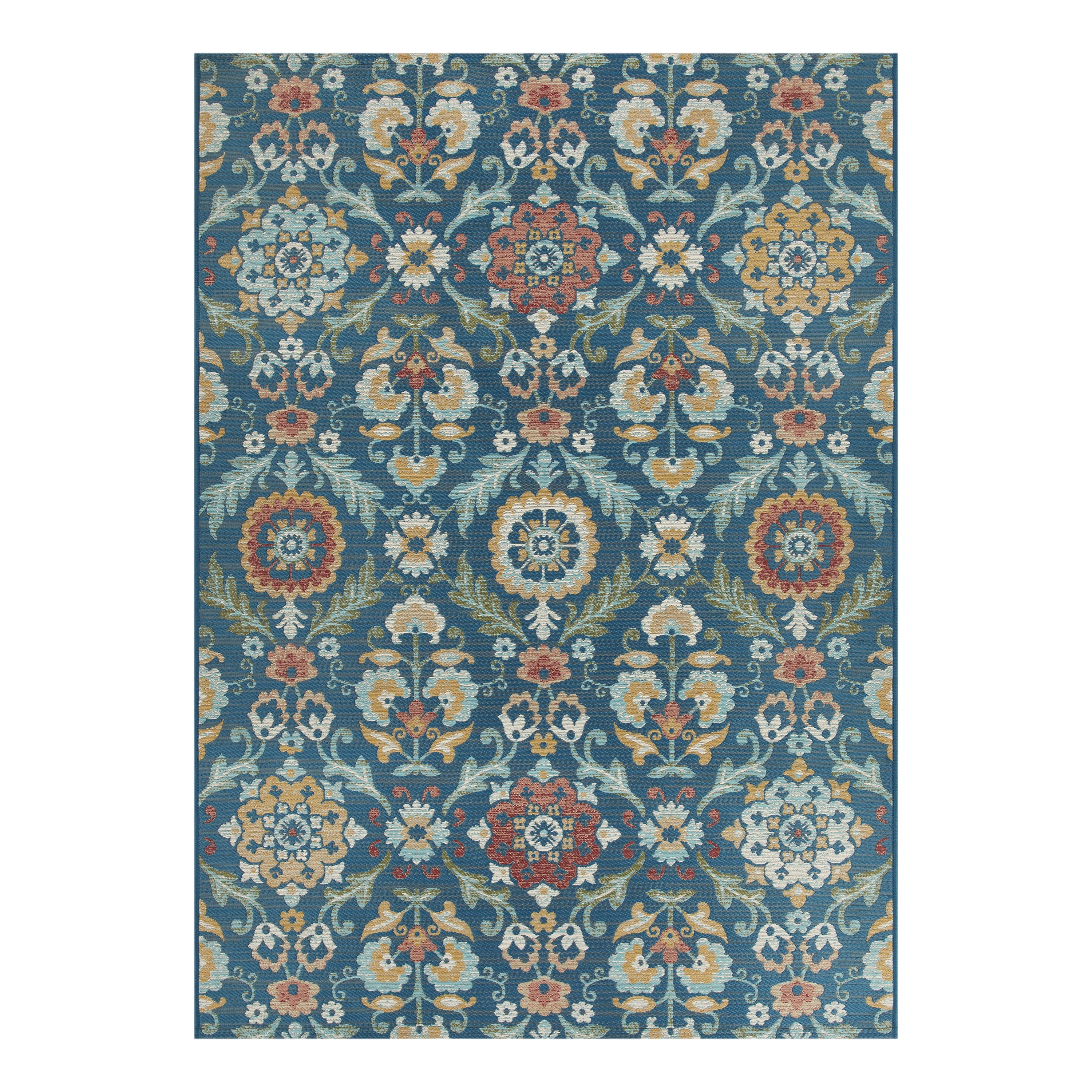 AVERO™ 5' x 7' Multi Medallion Outdoor Rug - AVERO™