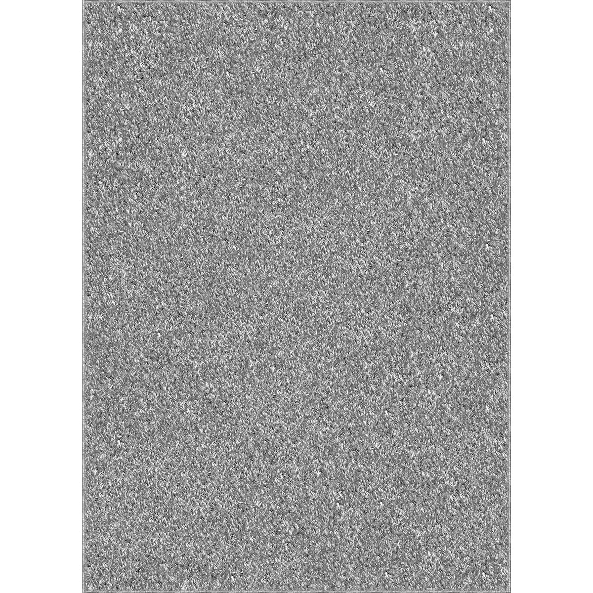 AVERO™ 47"x65" Gray Microfiber Plush Shag Area Rug Soft, Durable Indoor Rug for Living Room, Bedroom, or Dining Room - AVERO™