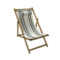 AVERO™ (2 pack) Resort Sling Fabric Chair, Beige & Blue Stripe - AVERO™