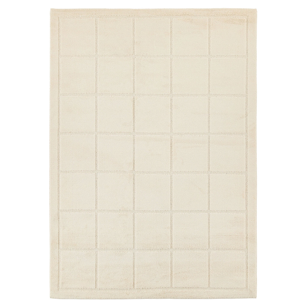 AVERO™ Solid High Low Tufted Grid Dark Green Indoor Area Rug, 8' x 10'