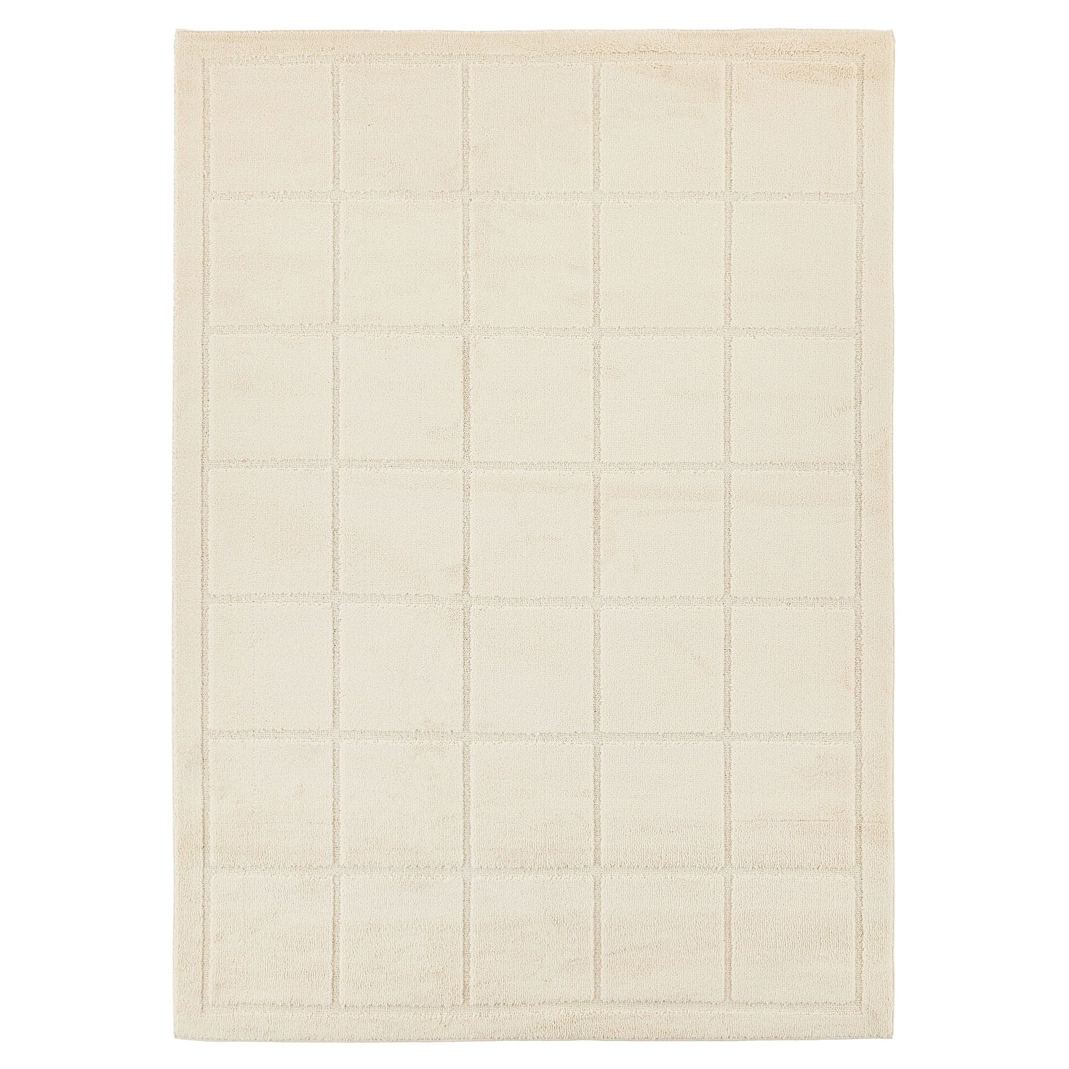 AVERO™ Solid High Low Tufted Grid Dark Green Indoor Area Rug, 8' x 10'