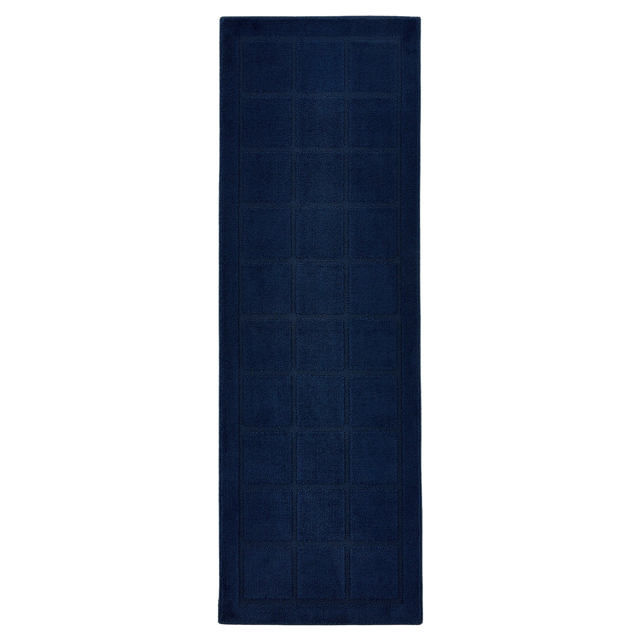 AVERO™ Solid High Low Tufted Grid Dark Green Indoor Area Rug, 8' x 10'