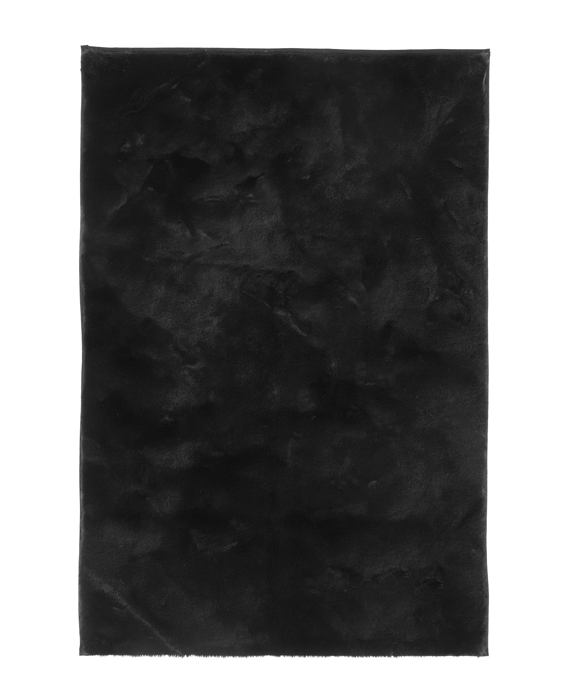 AVERO™ Solid Soft Rabbit Faux Fur Area Rug Ivory,30x46" - AVERO™