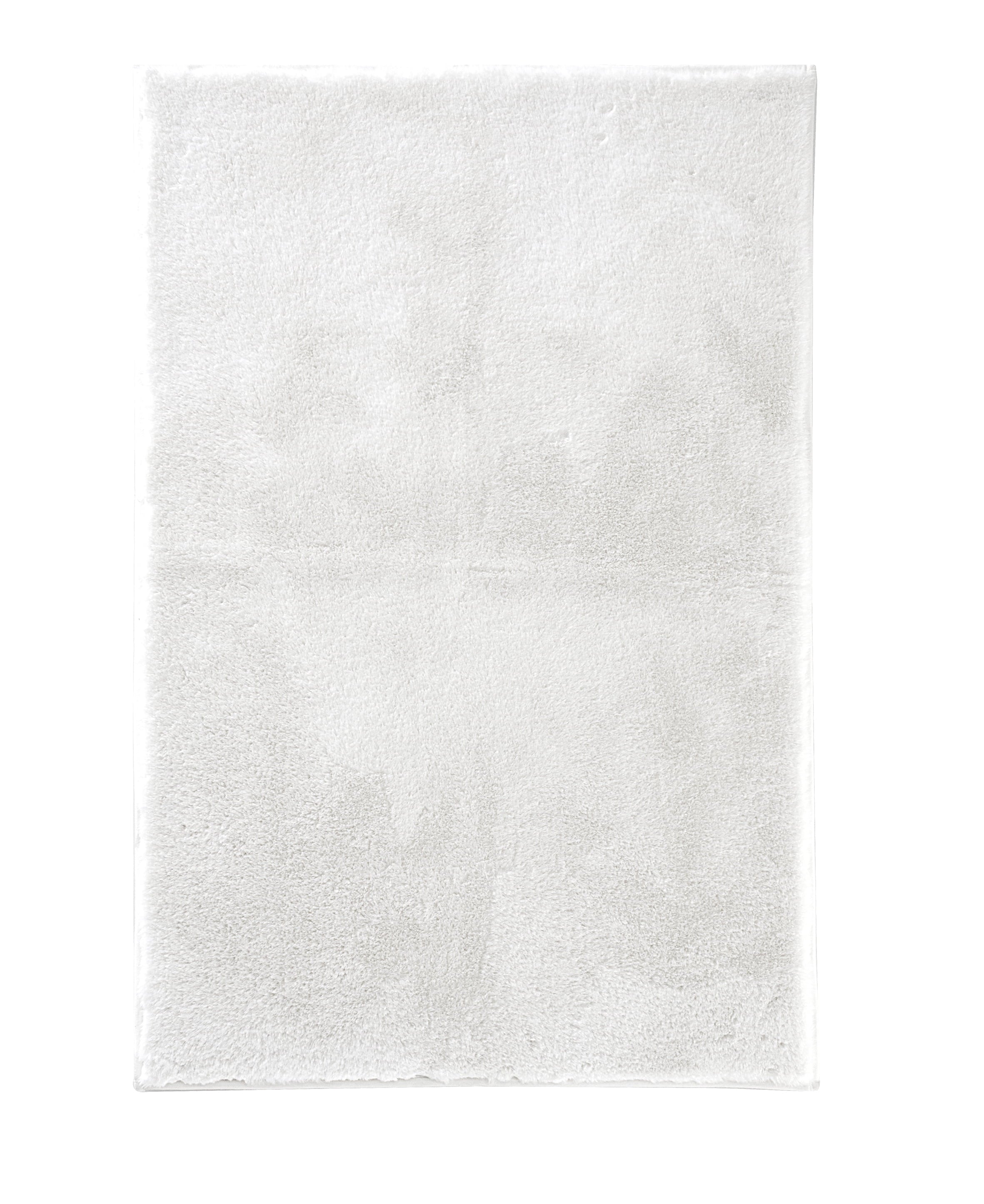 AVERO™ Solid Soft Rabbit Faux Fur Area Rug Black,30x46" - AVERO™