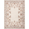AVERO™ Tan Floral Faux Fur Indoor Area Rug, 4 ft x 5 ft 6 in - AVERO™