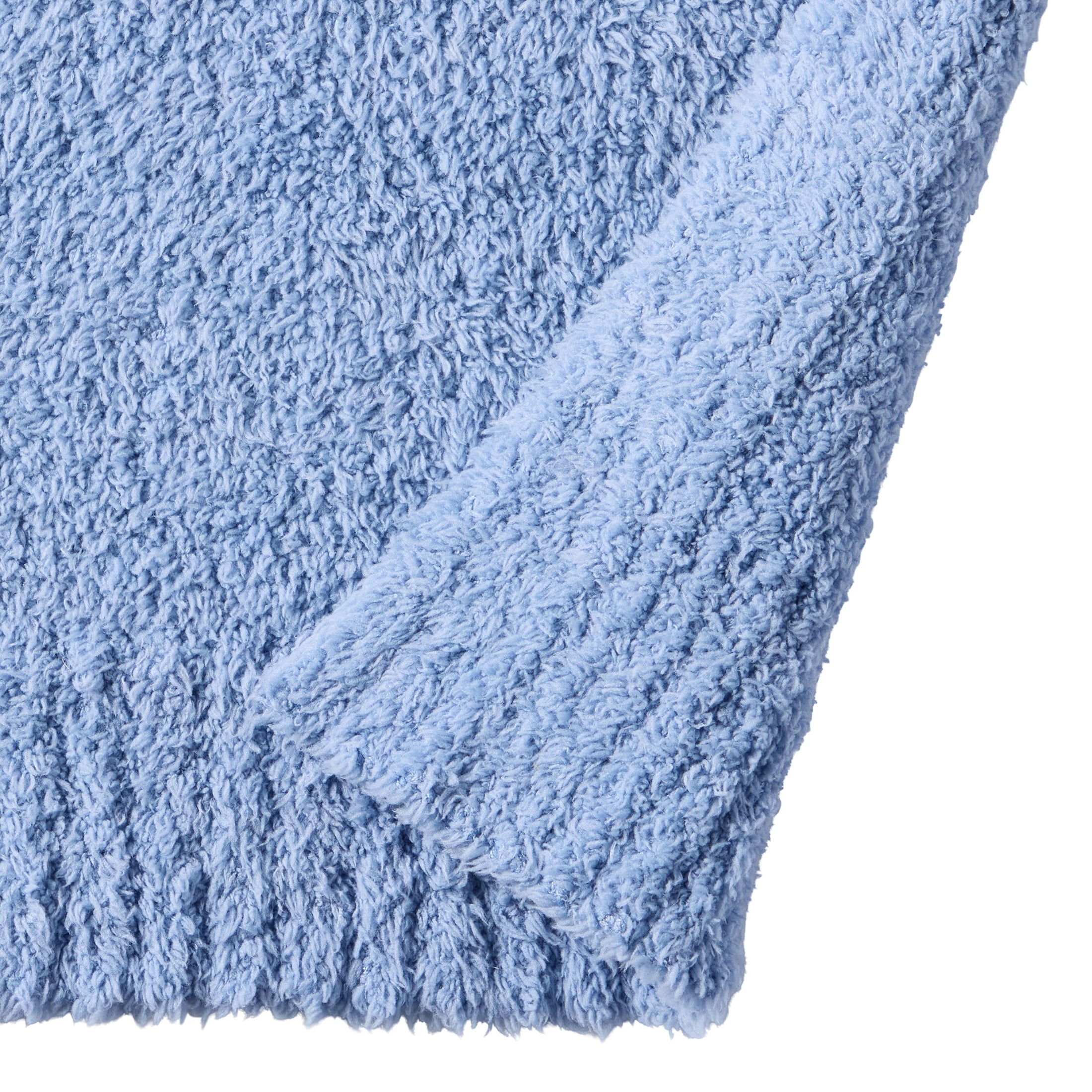 AVERO™ Cozy Knit Throw Blanket, Blue Silver, 50 x 72 in - AVERO™