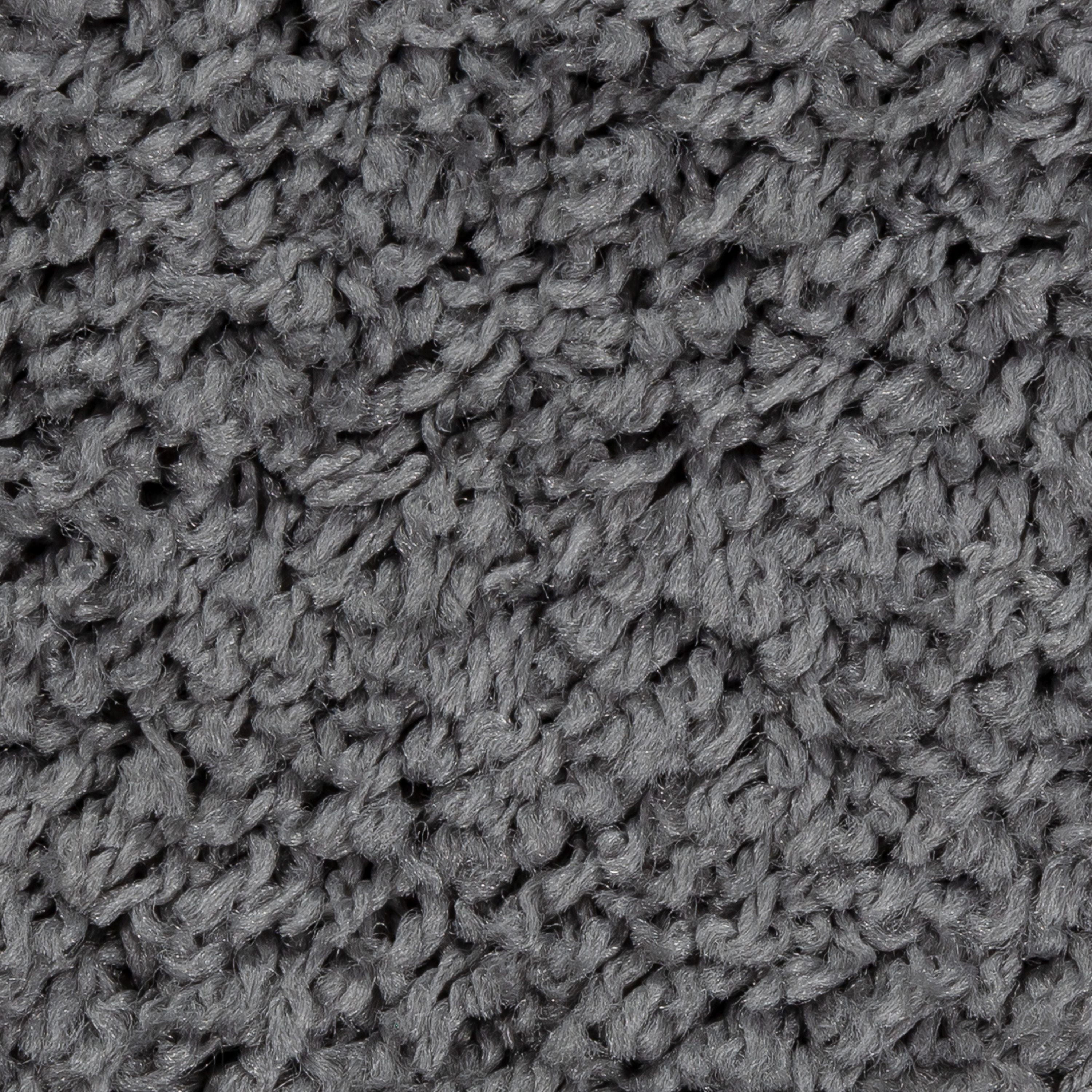 AVERO™ (2 pack) Solid Shag Indoor Area Rug, Gray, 3 ft x 4 ft 8 in - AVERO™