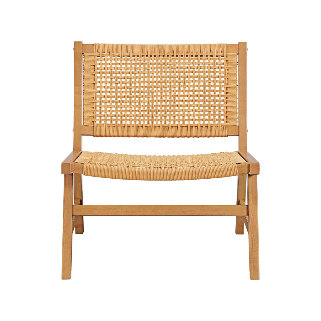 AVERO™ Vista Woven Accent Chair, Light Honey - AVERO™