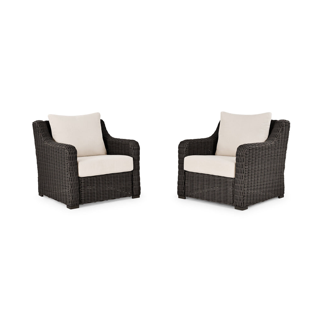 AVERO™ Bellamy Outdoor 2-Pack Lounge Chairs, Dark Brown - AVERO™