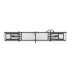 AVERO™ 6' Centerfold Bench, Steel Frame, Indoor Outdoor, Includes Carry Handle, White - AVERO™