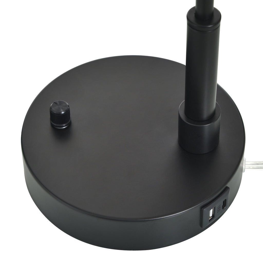 AVERO™ Black Finish Arch Dome Table Lamp - AVERO™