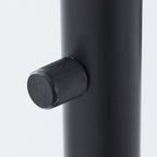 AVERO™ 63.5 in 3 Light Contemporary Black Floor Lamp Clear Glass - AVERO™
