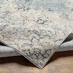 AVERO™ Abstract with Fringe 5'2" x 7' Area Rug for Living Room Bedroom Ivory - AVERO™