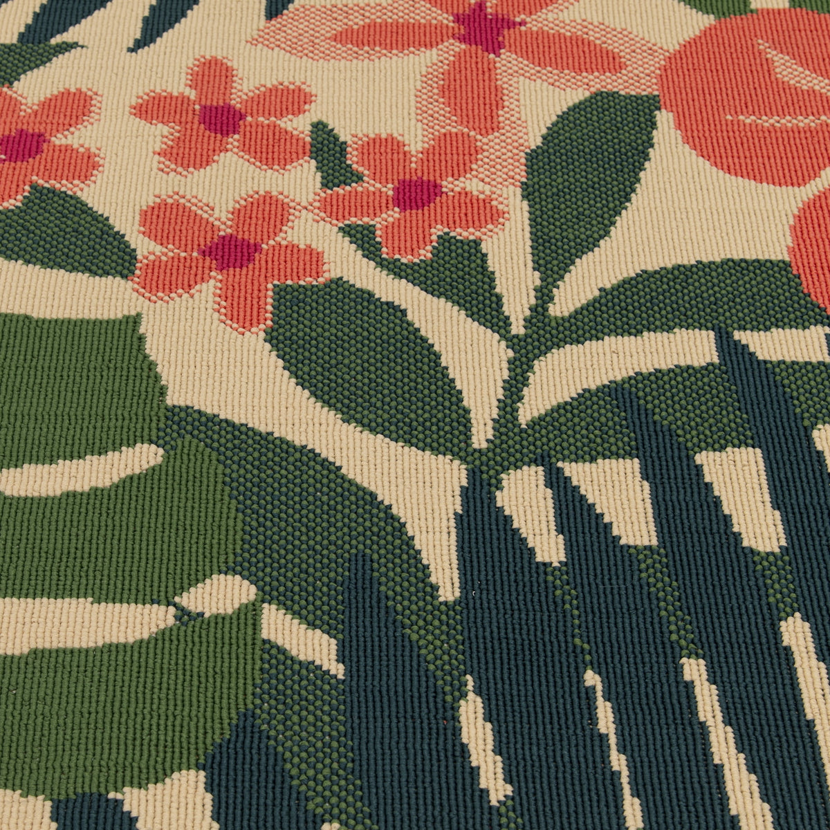 AVERO™ 7'x10' Pink Palm Outdoor Rug - AVERO™