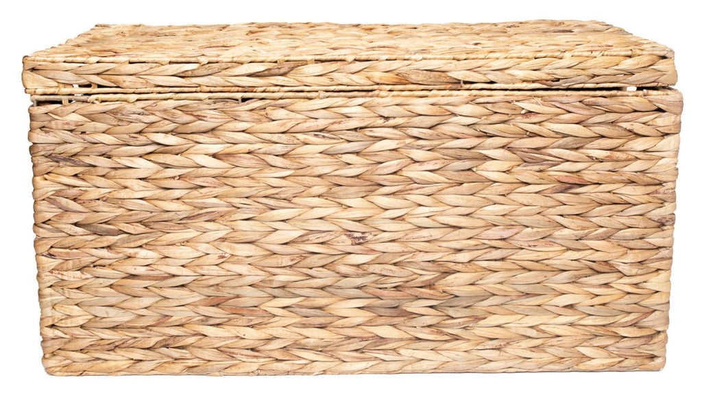 AVERO™ Natural Water Hyacinth Storage Trunk, Large - AVERO™