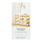 AVERO™ Bamboo 3-Tier Shoe Rack for 9 Pairs - AVERO™