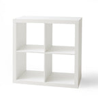 AVERO™ 4 Cube Storage Organizer, White Texture - AVERO™