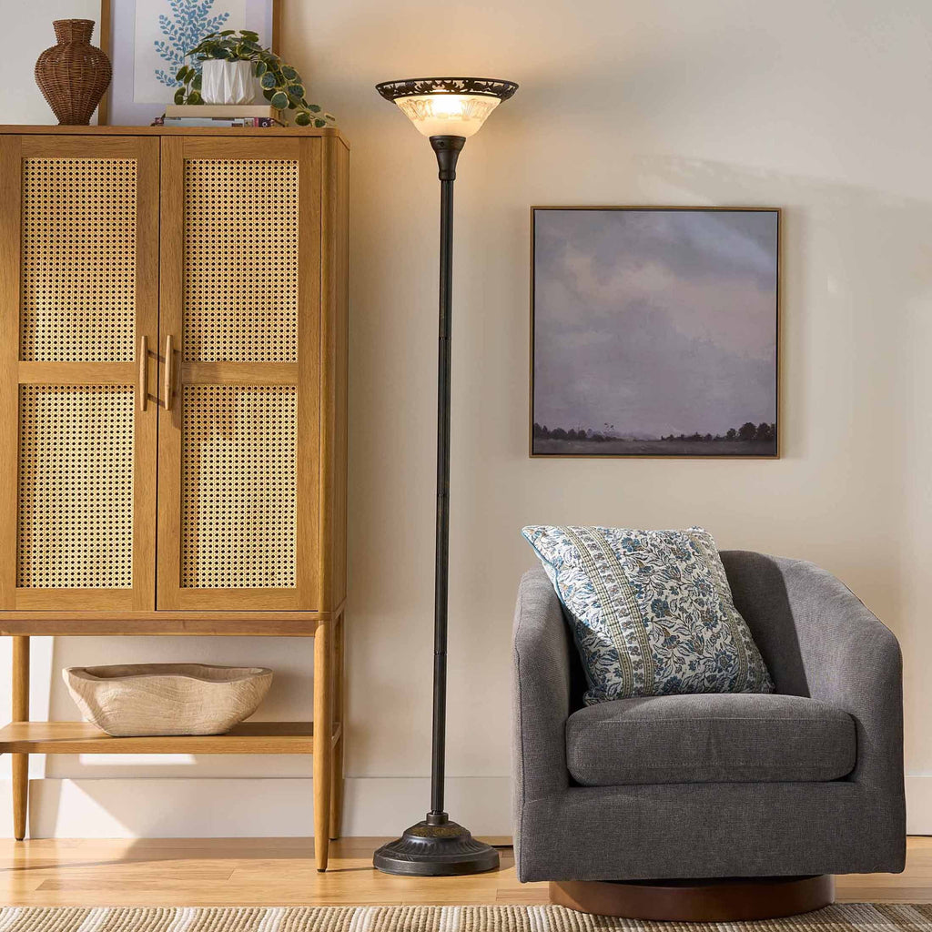 AVERO™ Traditional Bronze Victorian Floor Lamp 70" - AVERO™