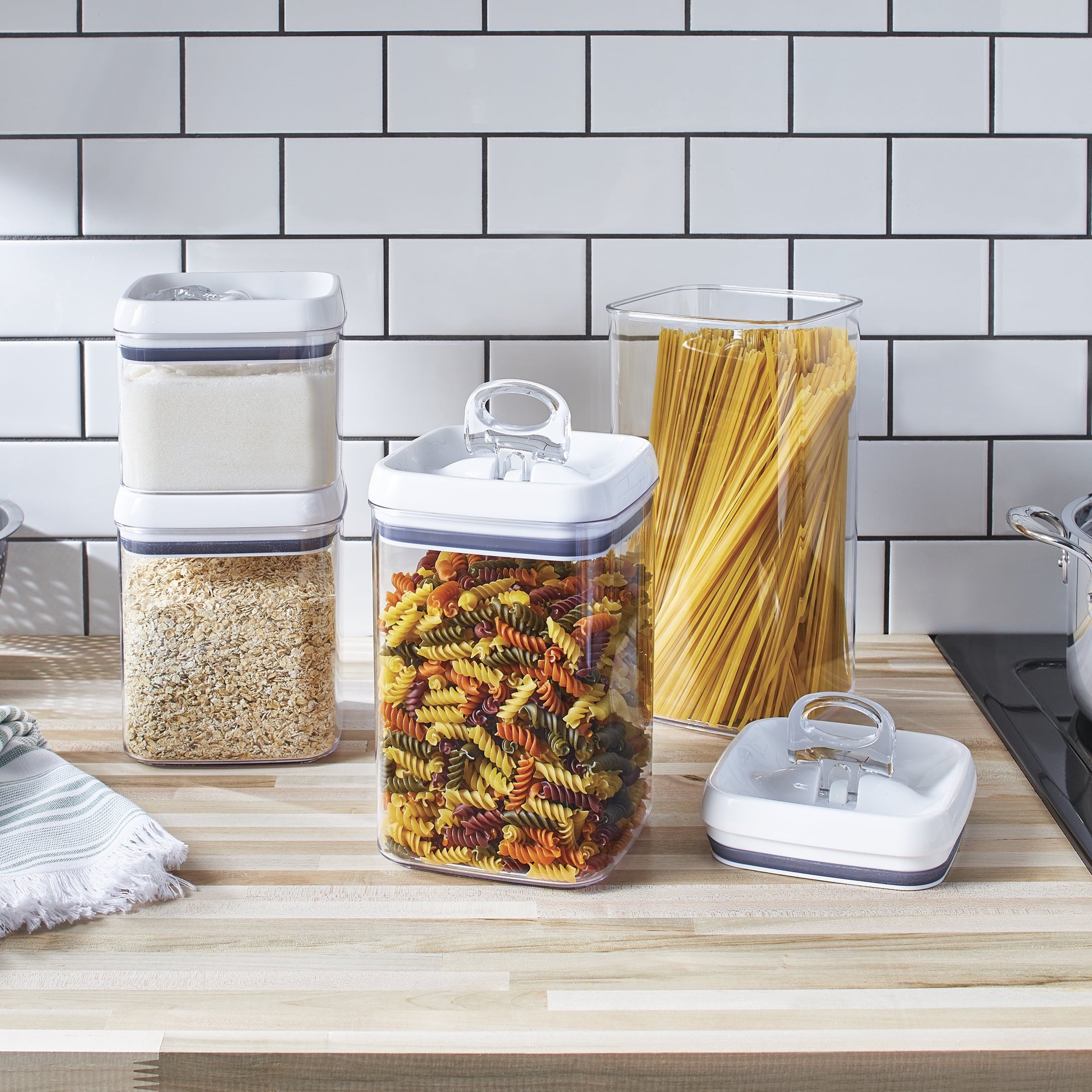 AVERO™ Flip-Tite 4-Pack Square Food Storage Container Set - AVERO™