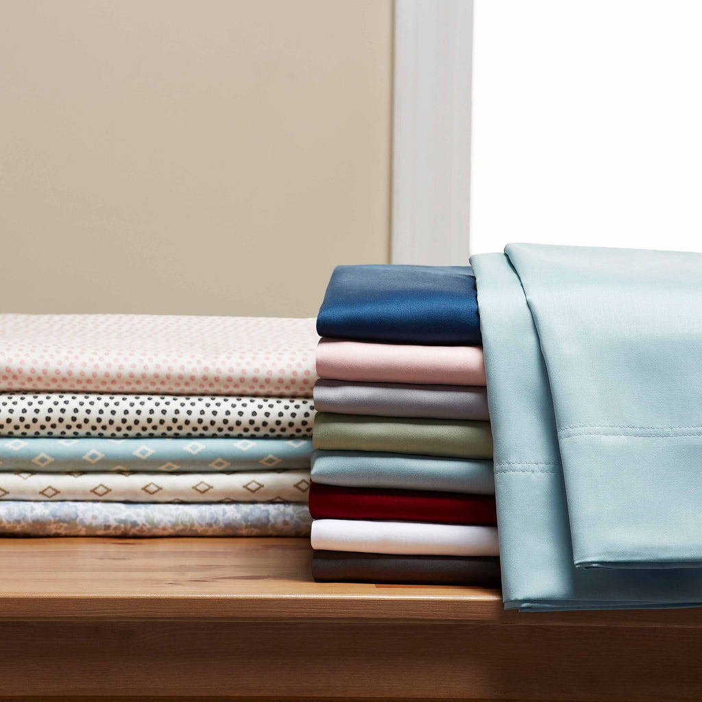 AVERO™ 300 Thread Count 100% Cotton Wrinkle Resistant Sheet Set, Full Soot Grey - AVERO™