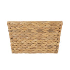 AVERO™ (2 pack) Large Water Hyacinth Decorative Storage Basket with Handles, 14 in x 11 in x 8.5 in - AVERO™