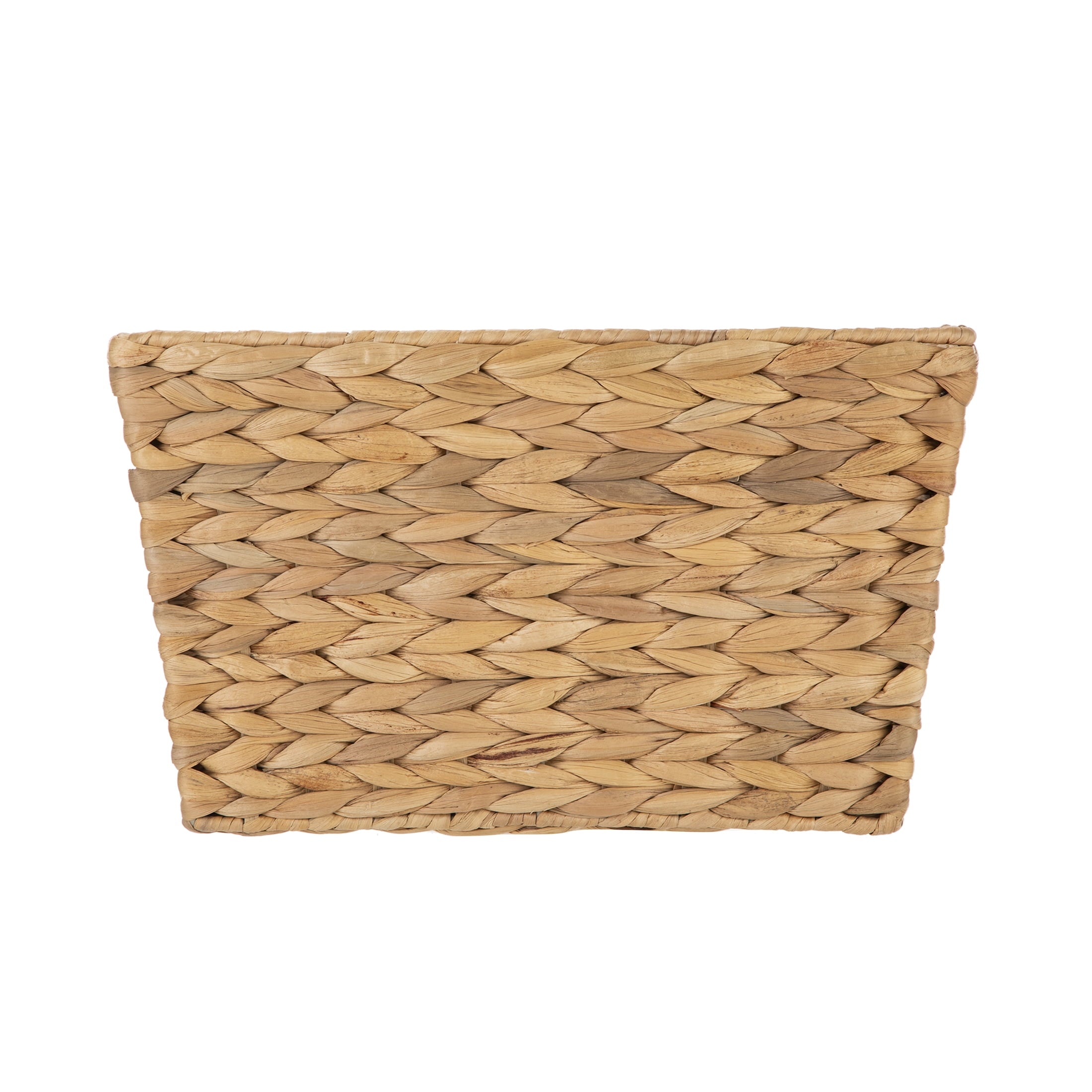 AVERO™ (2 pack) Large Water Hyacinth Decorative Storage Basket with Handles, 14 in x 11 in x 8.5 in - AVERO™