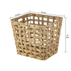 AVERO™ Extra Large Hyacinth Twist Storage Basket with Handles - AVERO™