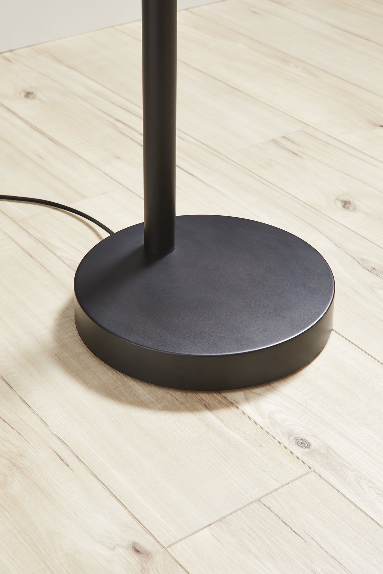 AVERO™ 82 in Matte Black 3-Light Arc Floor Lamp with Adjustable Shades - AVERO™