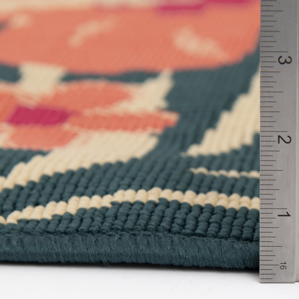 AVERO™ 7'x10' Pink Palm Outdoor Rug - AVERO™