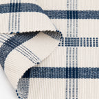 AVERO™ (3 Pack) Blue Plaid Outdoor Layering Rug 24 in x 36 in - AVERO™