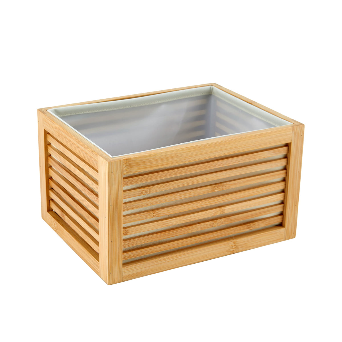 AVERO™ (2 Pack) Better Homes Gardens Bamboo Slatted Basket Organizer - AVERO™