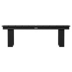 AVERO™ Ezra Black Outdoor Dining Bench, HDPE Material - AVERO™