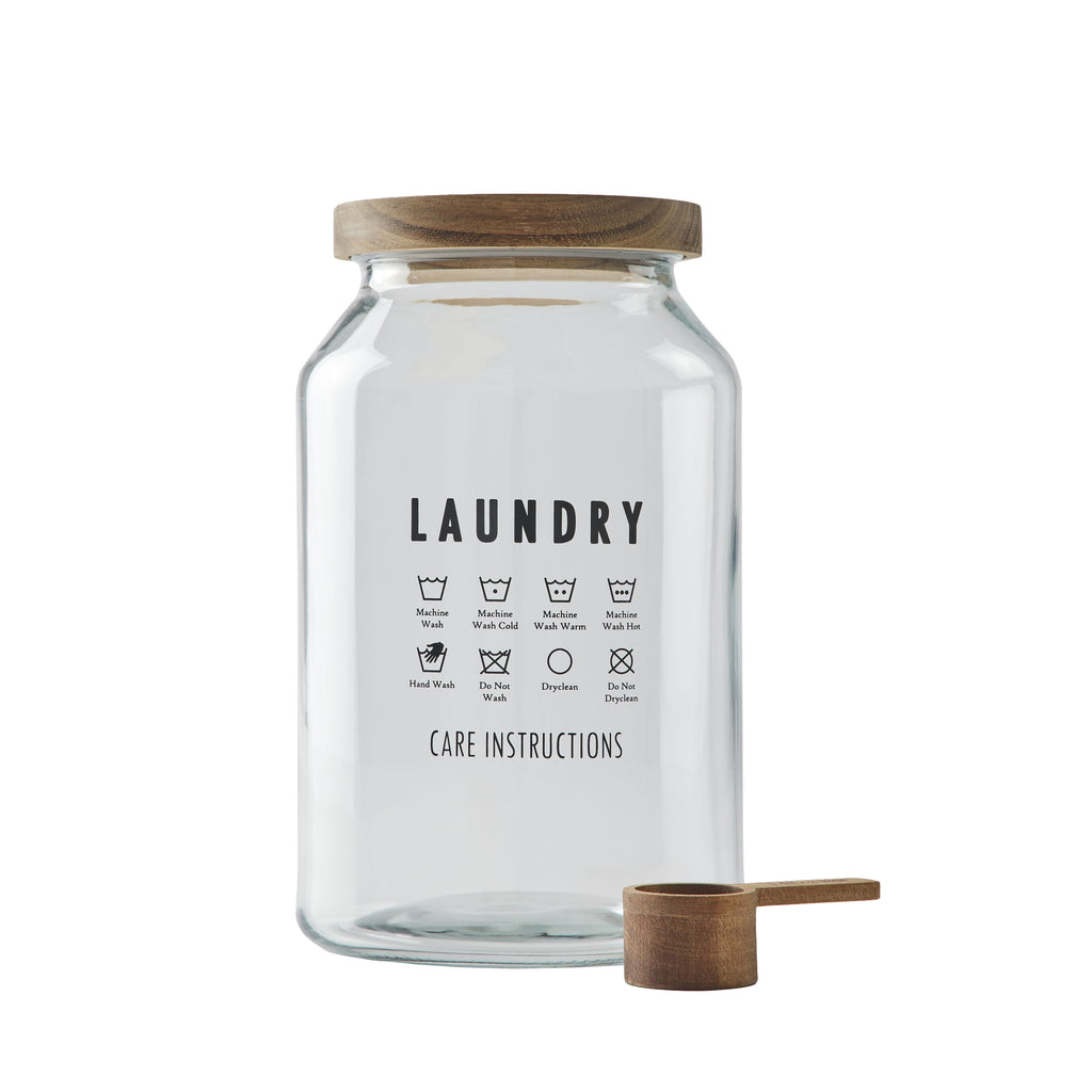 AVERO™ (3 Pack) Better Homes Gardens Large Glass Laundry Detergent Container with Scoop Adult - AVERO™