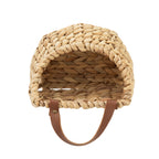 AVERO™ (2 Pack) Better Homes Gardens Water Hyacinth Hanging Basket with Faux Leather Strap - AVERO™