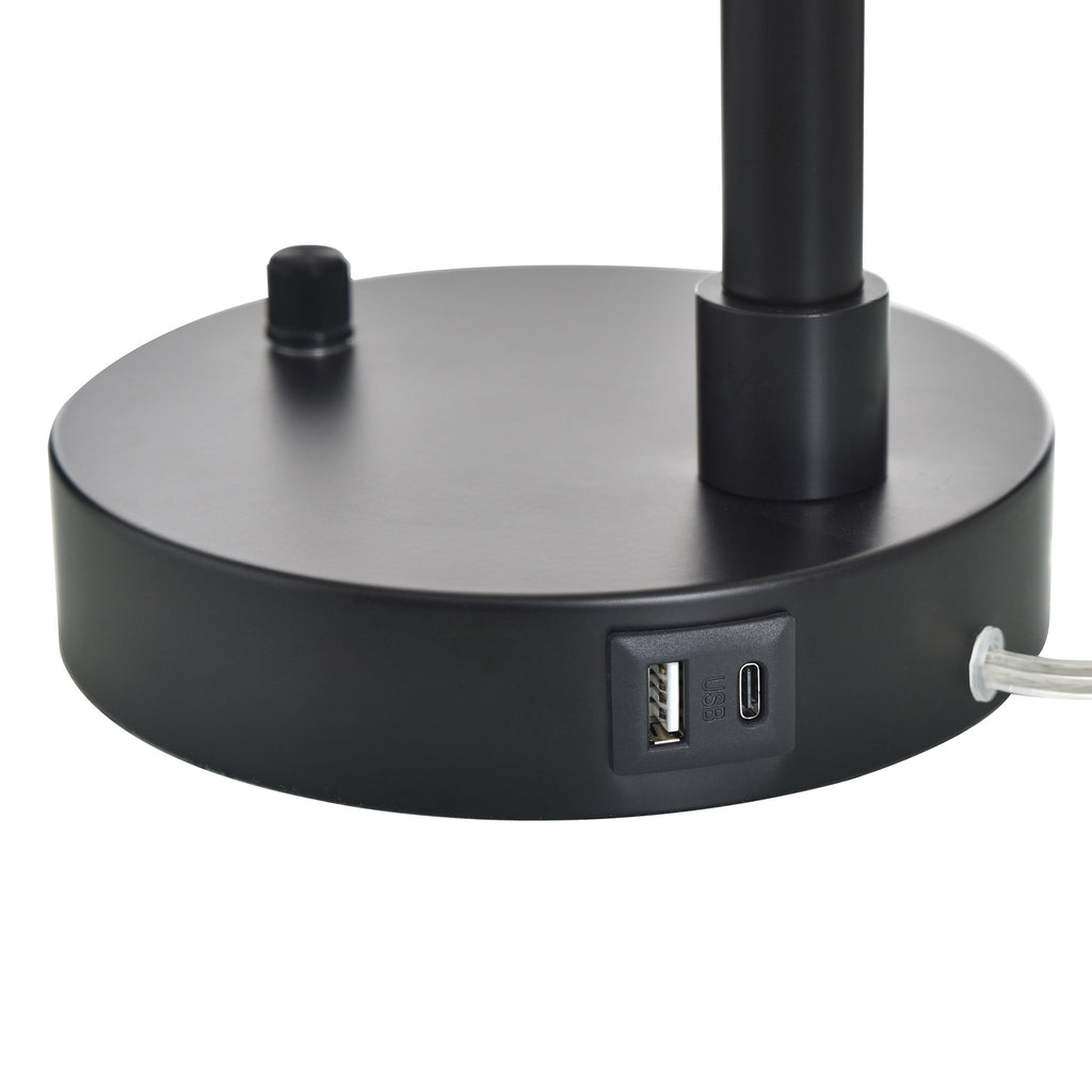 AVERO™ Black Finish Arch Dome Table Lamp - AVERO™
