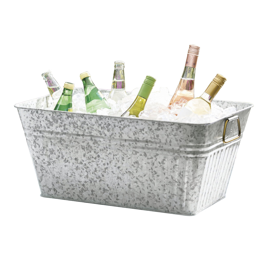 AVERO™ Galvanized Large Rectangle Tub - AVERO™