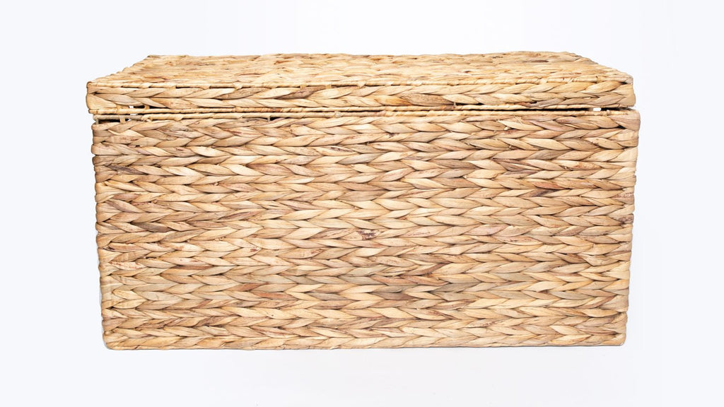 AVERO™ Natural Water Hyacinth Storage Trunk, Large - AVERO™